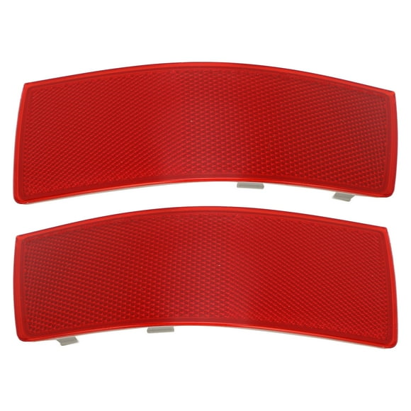 ,2Pcs Rear Bumper Reflector Bumper Reflector Bumper Trim Reflector Professionally Tested