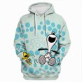 thumbnail image 3 of Sudadera con capucha con estampado de dibujos animados de Snoopy Kawaii para mujer, ropa deportiva holgada informal suave para mujer, sudadera de polar cálida para mujer 2024, 3 of 5