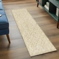thumbnail image 3 of Runner Rug 2 x 6 Ft, Beige Flowers Washable Non-Slip Floor Mat for Kitchen Hallway/Entryway, Spring Floral Farmhouse Retro Art Long Kitchen Runner Area Rugs for Living Room, Low-Profile, 3 of 8
