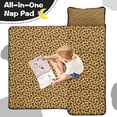 thumbnail image 4 of Yellow and Brown Of Cheetah Print Toddler Nap Mats for Kids Preschool,Sleeping Mat Bag or Kids,Toddler Sleeping Bag,Toddler Nap Mat or Daycare, 4 of 6