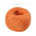 thumbnail image 3 of FOMIYES jute twine rope Jute Twine ng Rope Orange 1Pack for Decoration Arts and Crafts Wedding, 3 of 5