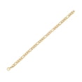 thumbnail image 2 of Gold Figaro Bracelet & Anklet (4mm) Stainless Steel, Waterproof, 2 of 2
