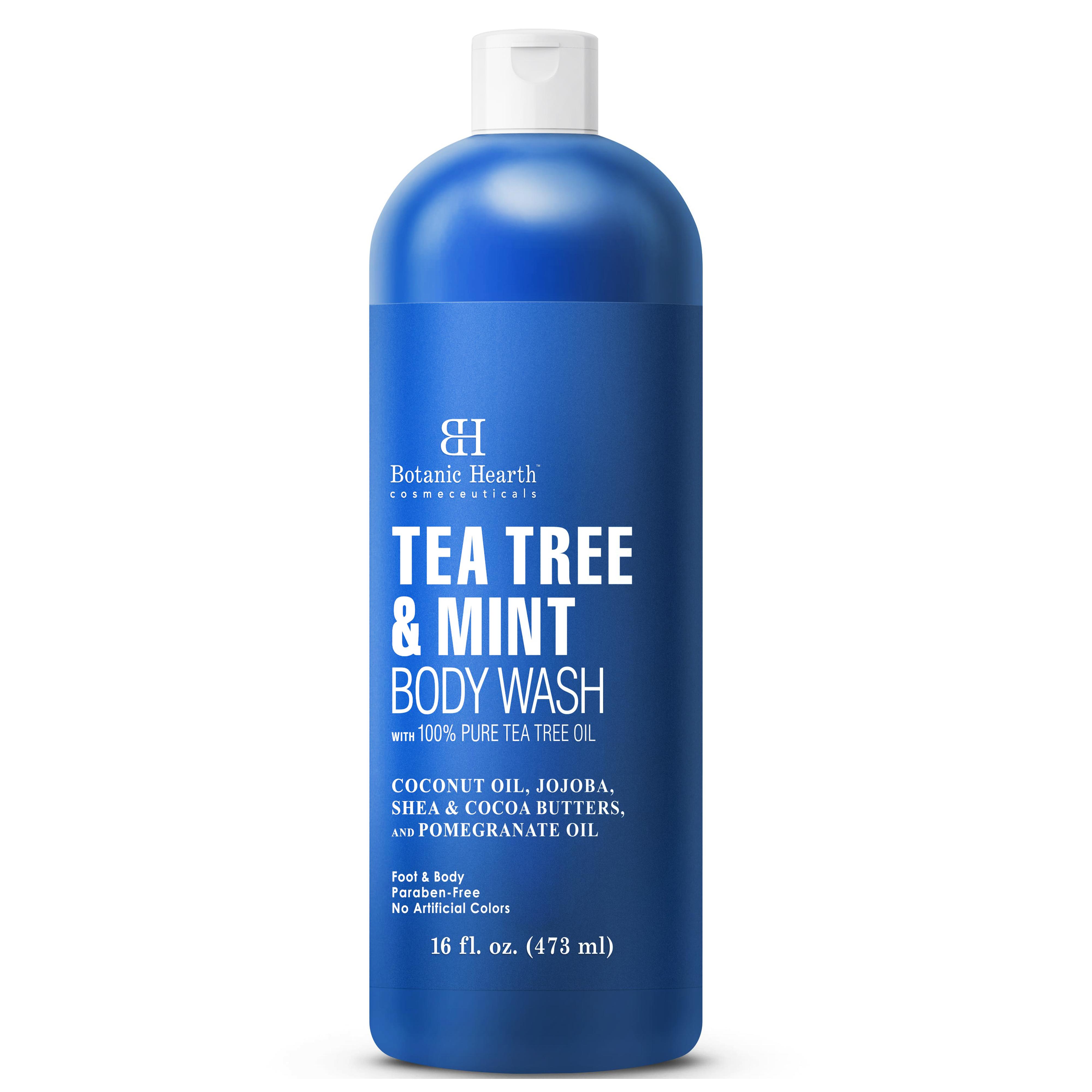 Botanic Hearth Tea Tree Oil Body Wash with Mint 16 fl oz