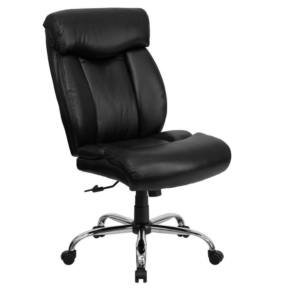 Flash Furniture Big & Tall 400 lb. Rated High Back Black LeatherSoft
