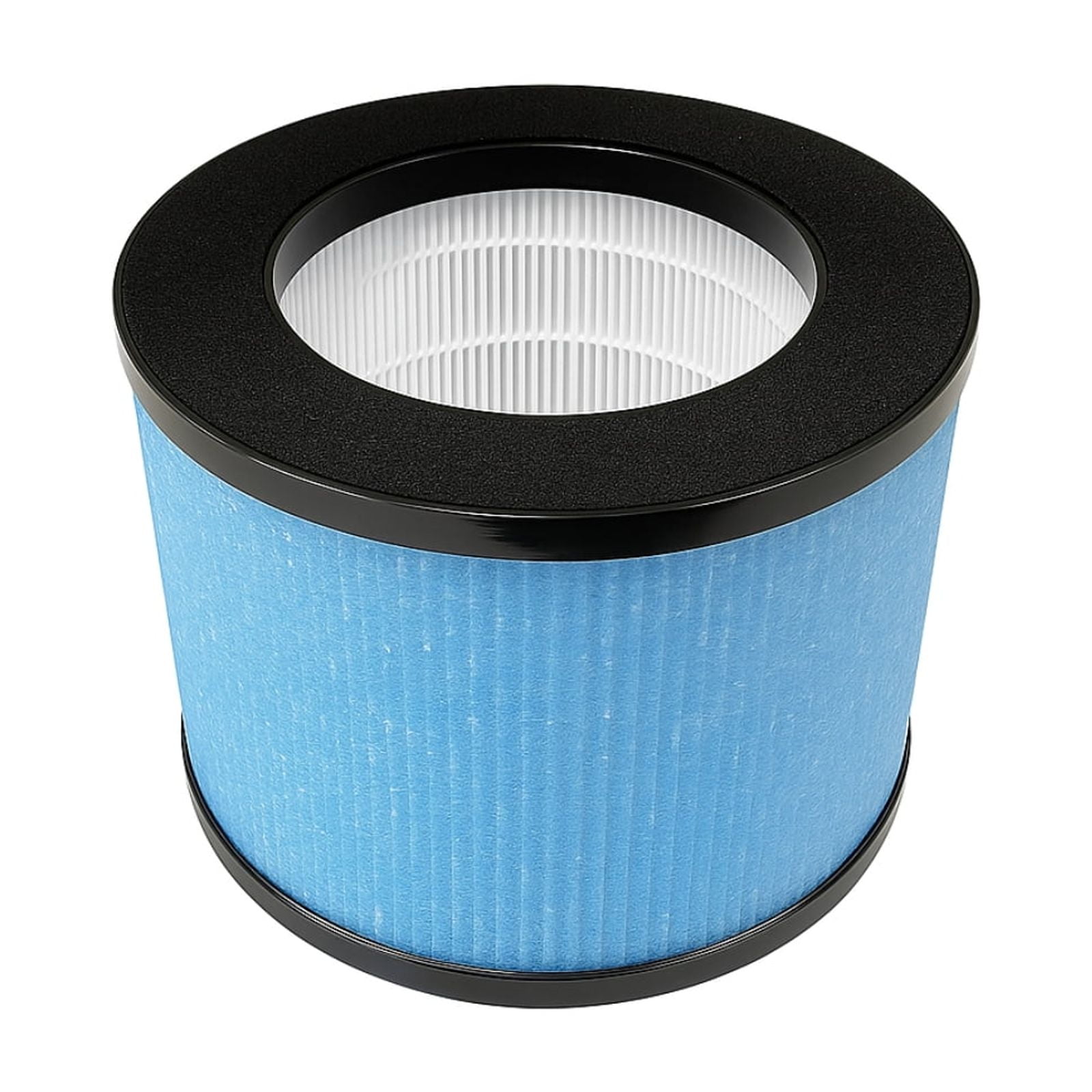 Nispira 3-in-1 True HEPA with Activated Charcoal Replacement Filter For TOPPIN TPAP002 TPFF002 Air Purifier Comfy Air C1, 2 Packs