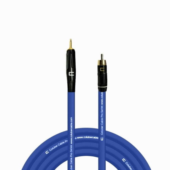 Coluber Cable 3.5 TS Male - RCA Male Audio Interface or Microphone Connector