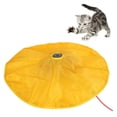 thumbnail image 3 of Electric Cat Turntable, Non-Slip Plastic Automatically Cloth Cat Chasing Toy, Cat Toy for Cat, 3 of 7