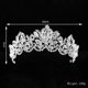 thumbnail image 2 of unbranded Tiara De Rhinestones En Plata Para Eventos Especiales Y Bodas, 2 of 8