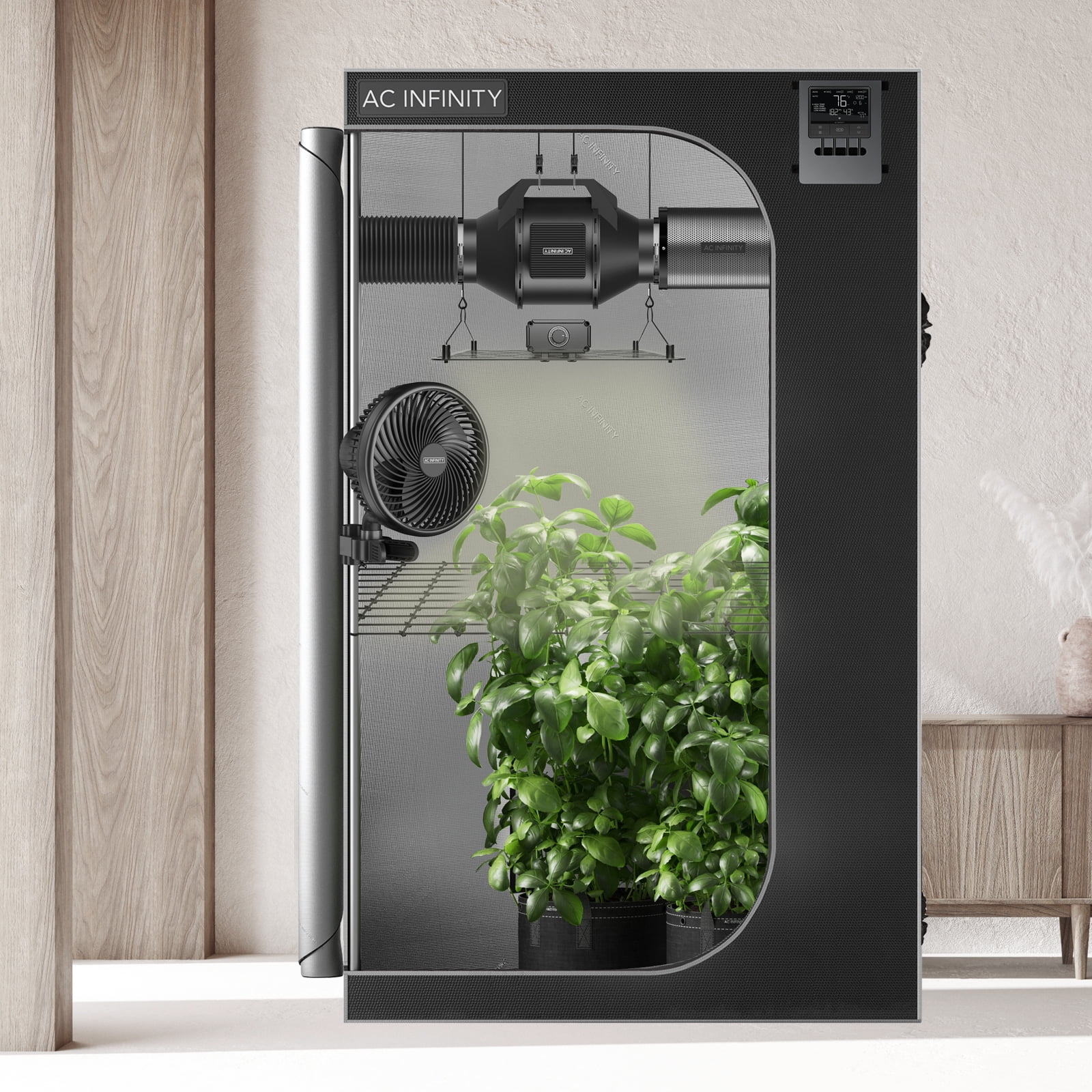 Buy AC Infinity Advance Grow System 2x2 Compact, 1Plant Kit, WiFi