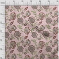 thumbnail image 2 of oneOone Cotton Cambric Rose Pink Fabric Mandala & Floral Fabric For Sewing Printed Craft Fabric By The Yard 56 Inch Wide, 2 of 4