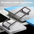 thumbnail image 2 of RC Car Stairs Ladder Mini Metal Simulation 3-level Ladder Decorate for Traxxas -4 RC Crawler Truck, 2 of 7