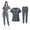 42109-Gray, variant on Medical Nursing Uniforms Set Doctor Work Surgical Uniforms Shirt and Pant Set Unisex