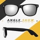 thumbnail image 5 of Gafas de sol polarizadas con marco negro y láminas de color azul hielo para hombres y mujeres, gafas de conducción clásicas anti-UV, gafas de sol con diseño retro de los años 80, 5 of 5