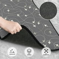 thumbnail image 2 of Daiia Airplane Routes Around The World Printed Car Floor Mats Set of 4, Durable Non Slip Auto Floor Carpet, Car Interior Carpets Proof Foot Pads Anti-Slip Cushion Automoetive Accessories, 2 of 6