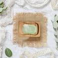 thumbnail image 6 of Nkmbld Soap Dish for Bathroom, Natural Wood Soap Box Self-Draining Soap Holder Keeps Soap Bars Dry and Clean, Brown, 6 of 9
