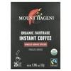 Mount Hagen Organic Fairtrade Instant Coffee, 25 Single Serve Sticks