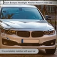 thumbnail image 2 of Unique Bargains Front Right Side Bumper Headlight Washer Nozzle Cover Cap for BMW 335i GT XDrive 3.0L L6 2014-2016 Bumper Trim Nozzle Cover No.51117371848 Blue 1 Pcs, 2 of 7