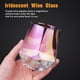 thumbnail image 3 of NiHome Copas de Vino sin Tallo de 10 oz, Juego de 6 Copas de Vino Iridiscentes con Forma de Diamante, Vasos Coloridos Únicos para Vino Tinto y Blanco, Cócteles y Whisky para Mujeres y Hombres., 3 of 7