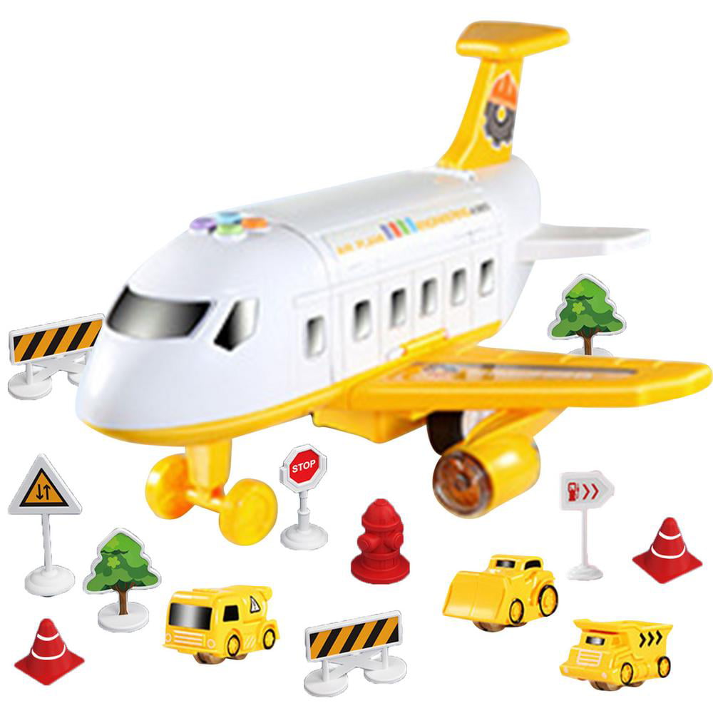 Alloy Air Bus Model Kids Children Pull Back Airliner Passenger Plane Toy Gift HG 