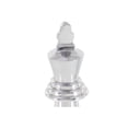 thumbnail image 5 of 4"W, 9"H Silver Aluminum Metal Chess Sculpture with Knight, Queen and King, by CosmoLiving by Cosmopolitan (3 Count), 5 of 17