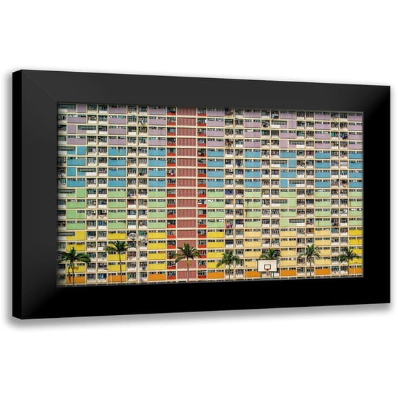 Abdualhameid, Fahad 14x10 Black Modern Framed Museum Art Print Titled - Equalizer