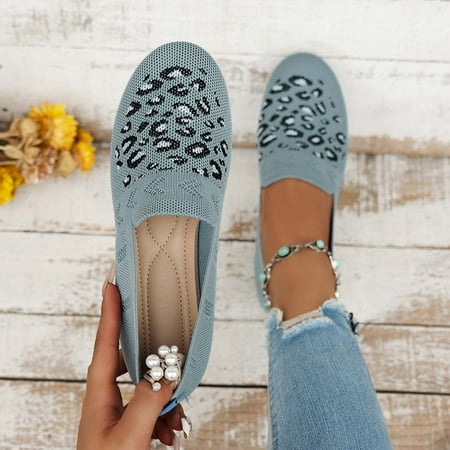 

WQJNWEQ Women s Flats Shoes Leisure Fashion Ventilate Casual Round Head Comfy Casual Shoes Comfort