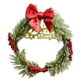 thumbnail image 6 of Elegant Holiday Wreath for Front Door with Natural and Berries for Festive Indoor and Outdoor, 6 of 6