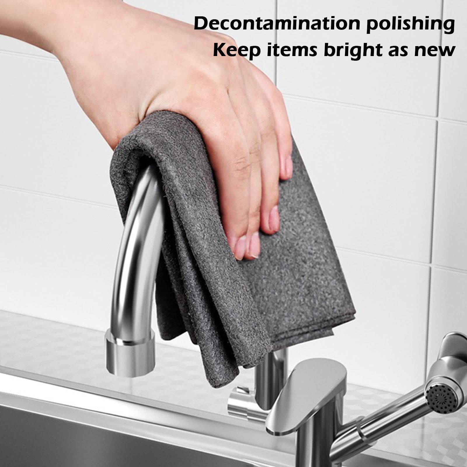 10 PCS Thickened Magic Cleaning Glass Cloth Streak Free Reusable Microfiber  Cleaning Cloth All-Purpose Towels