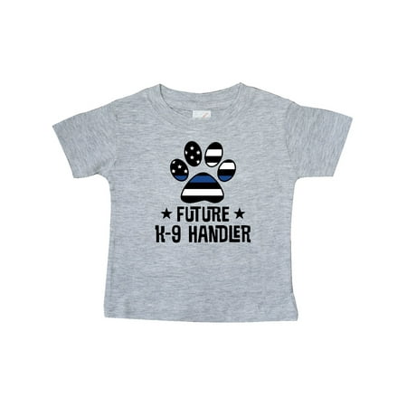 

Inktastic Police Law Enforcement Future K-9 Handler Gift Baby Boy or Baby Girl T-Shirt