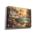 thumbnail image 2 of Epic Graffiti 'Cottage by the Sea' by Chuck Pinson, Canvas Wall Art, 54"x40", 2 of 2