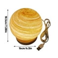 thumbnail image 2 of Celestial Body Decor Night Light,Realistic 3D Celestial Planet Lamp, Globe Nightlight,Star Solar System Light,Unique Planet Mood Lighting Lamp Decor for Home Nights Table Desk,Room Decors, 2 of 2