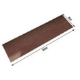 thumbnail image 3 of Guanhe Non-Slip Carpet Stair Treads, 8" X 22" Linen Stair Mat Non-Skid Safety Rug Slip Resistant Indoor Runner for Kids Elders and Pet with Reusable Adhesive(Coffee), 3 of 4