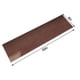 thumbnail image 3 of RKSTN bathroom rugs Imitation Linen Needle Stair Mat8x30cm Non-Slip Carpet Stair Treads Non-Slippery Rug Slip Resistive Indoor Runner For Kids Elders And Pet With Reusable Adhesive, 3 of 3