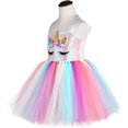 thumbnail image 2 of Goyoma Handmade Sequin Unicorn Dress for Girls 3-4Y with Headband Birthday Dance Party Dresses,Size:4T, 2 of 5