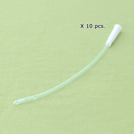 SoulGenie - Enema Supplies - Short Colon Tips - Set of 10 -12 FR