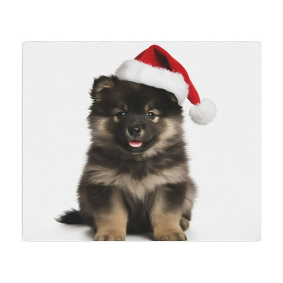 DistinctInk Mouse Pad - 1/4" Foam Rubber - Finnish Lapphund Puppy