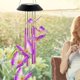 thumbnail image 4 of El patio decorativo colgante impermeable enciende la luz exterior accionada solar de Violeta Sunnimix Campanas de viento de luz, 4 of 8