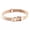 Rose Gold, variant on Men Woman Adjustable Stainless Steel Milanese Loop Mesh Bracelet Watchband Belt -Silver