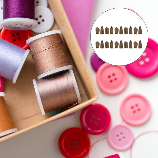 FOLOYORI 10Pares De De Cuero Flexibles Para Proteger Dedos En Manualidades Y