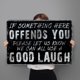 thumbnail image 3 of Placa Metal Vintage Good Laugh Pintura Hierro Rectangular Arte La Pared Decor40x30cm, 3 of 9