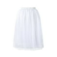 thumbnail image 2 of Femmes Taille Haute Tulle Tutu Robe Longue Jupe une Ligne de Mariage Partie Princesse Robes, 2 of 6