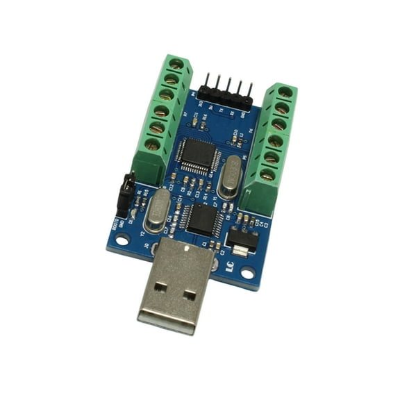 12bit Data Acquisition Module with 10 Channel and USB UART STM32F103C6T6 Chip for Industrial Automation