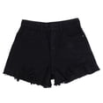 thumbnail image 2 of Mujeres Pantalones de Cortos Rasgados de Mezclilla Alto de Estilo de Baoblaze Pantalones cortos de mezclilla, 2 of 8