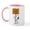 White/Pink Inside, variant on CafePress - The Great Pumpkin Is Coming Mug - 11 oz Ceramic Mug - Novelty Coffee Tea Cup