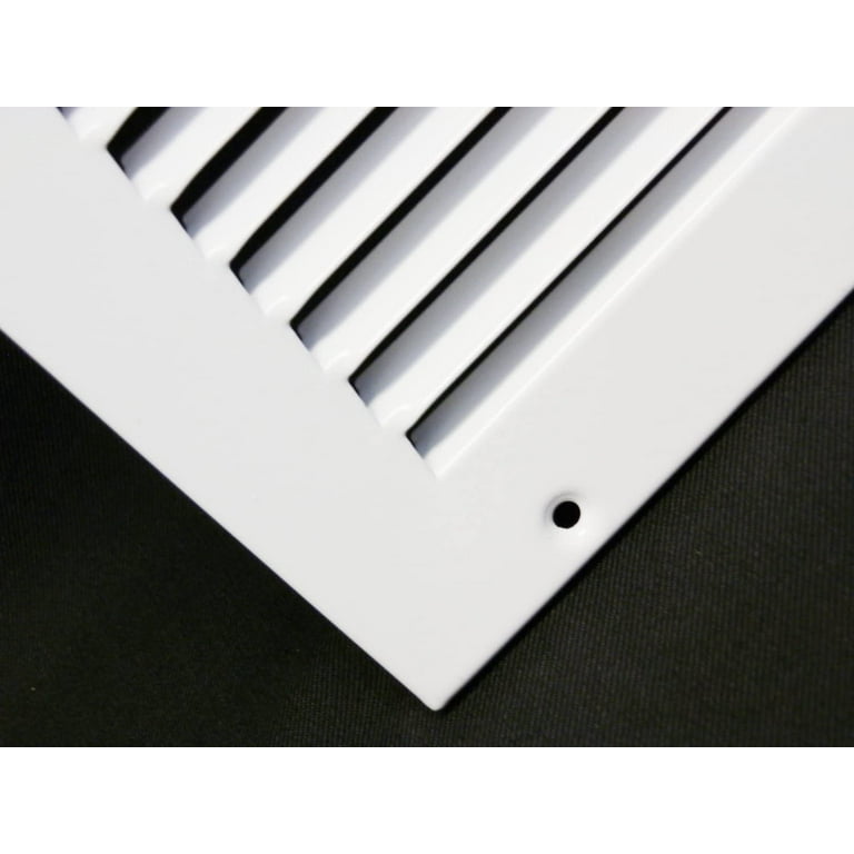 Ventilation Grille Round WHITE 4& x22; 100mm Duct Extractor fan