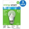 GE LED Ceiling Fan Accent Clr - 3 bulbs