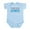 Sky Blue, variant on CafePress - You Mess With My Grandpa Baby Light Bodysuit - Baby Light Bodysuit, Size Newborn - 24 Months