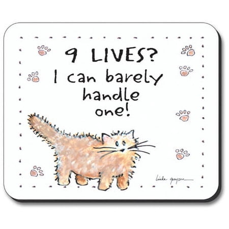 Art Plates Mouse Pad - 9 Lives price history on PriceWatchPro
