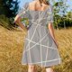 thumbnail image 5 of Vestido de manga corta Red Rooster vestidos para mujer verano 2025 ropa de mujer Vestido, 5 of 7