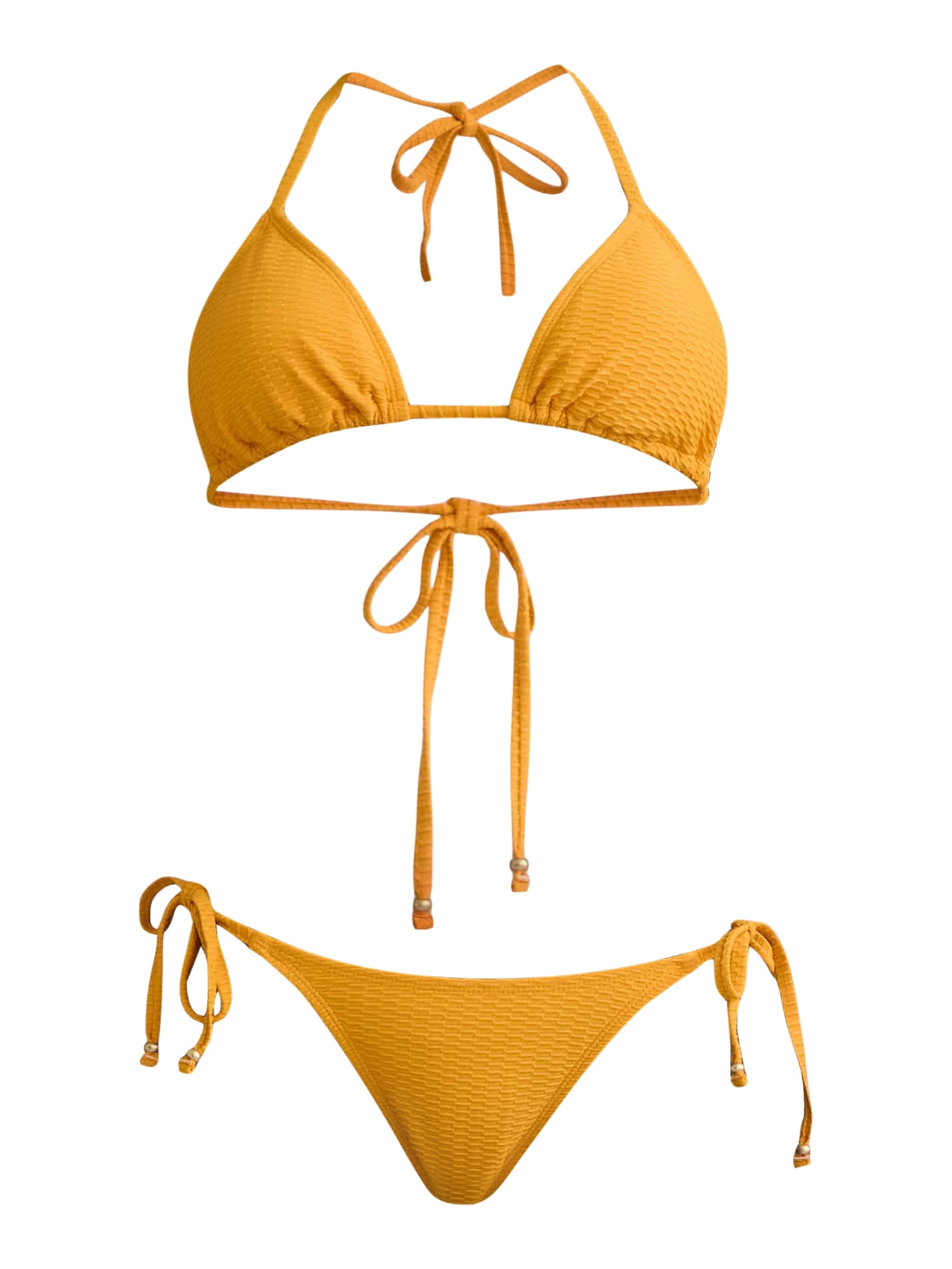 Jessica Simpson Women’s Lurex Popcorn Bikini Top, Sizes XS-XXL